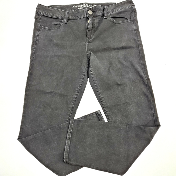 American Eagle Outfitters Denim - American Eagle jeggings 14 short black inseam 27